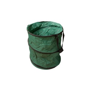 Zelený záhradný vak Pop Up s objemom 150 l na zber záhradného odpadu.