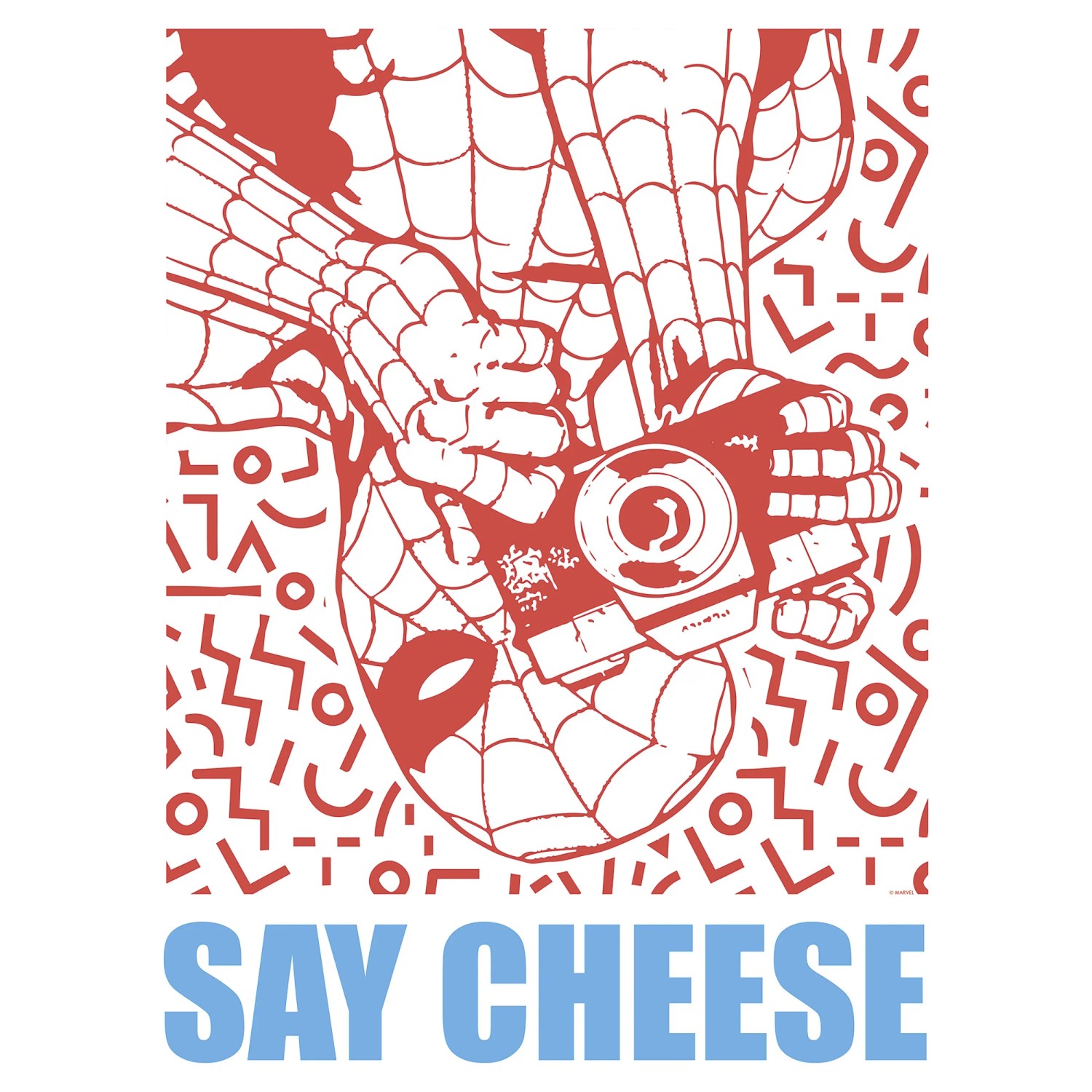 E-shop Komar Plagát Marvel Spider-Man Say Cheese Red 40 x 50 cm