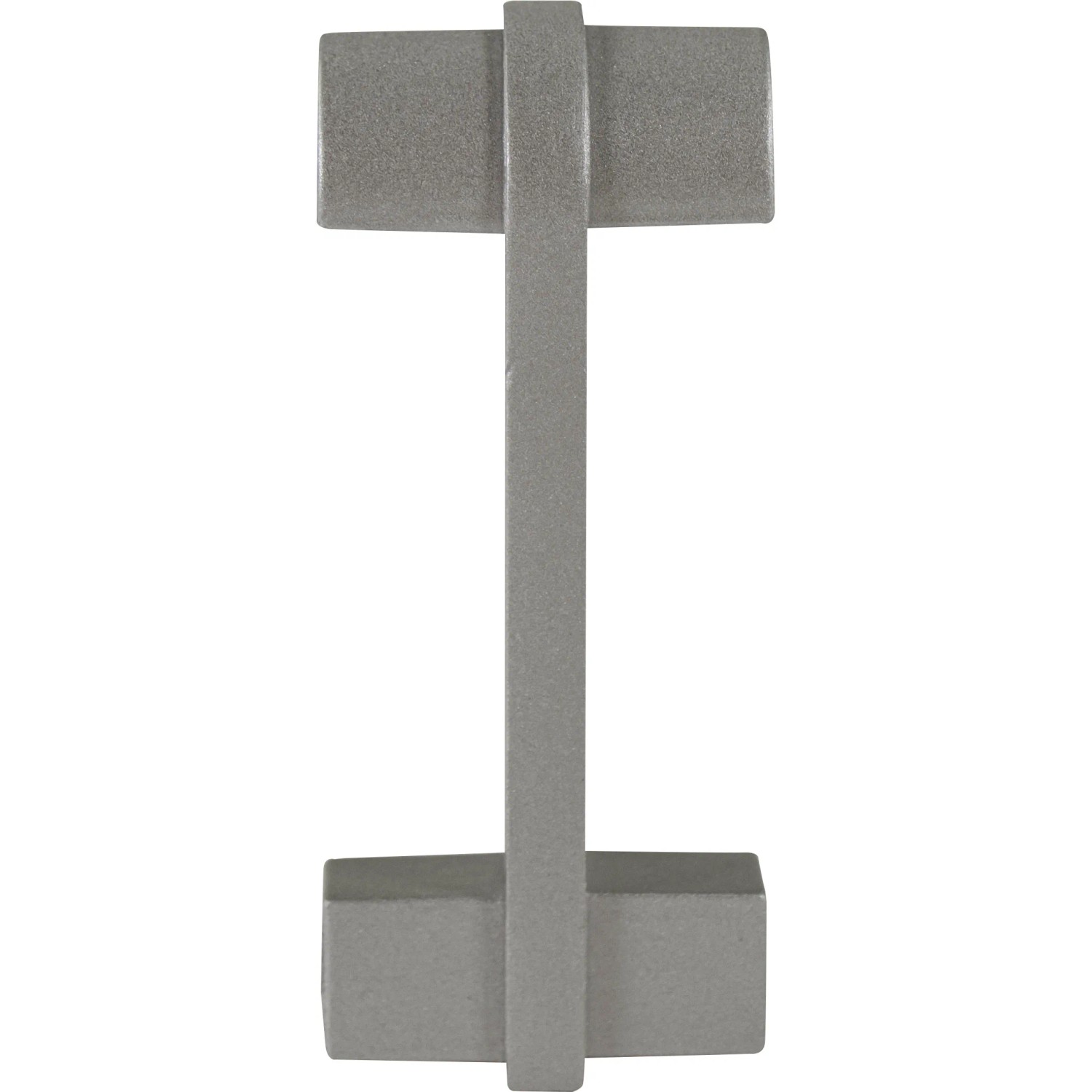 E-shop Fuchs Design Hliníkový sokel - spojka, strieborná matná, 7 cm