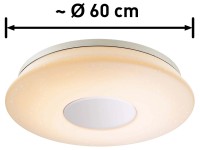 Stropné LED svietidlo hviezdna obloha Silano 60 cm