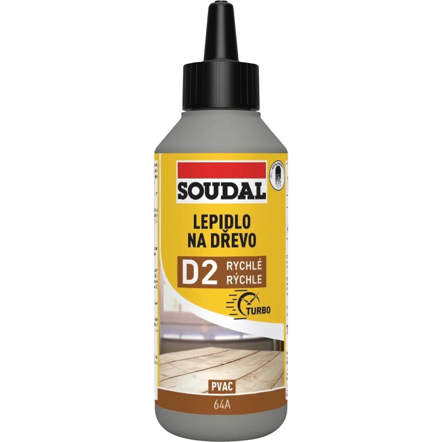 E-shop SOUDAL Lepidlo na drevo 64A rýchloschnúce 250 g