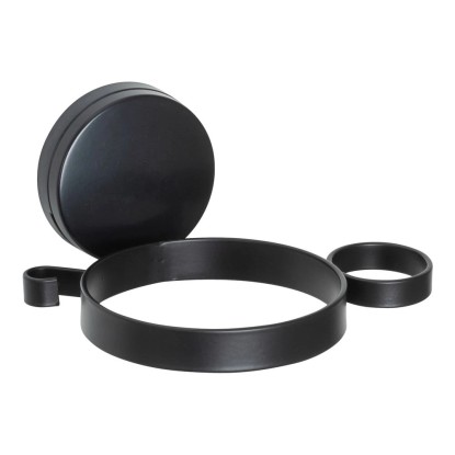 Wenko Držiak na sušič vlasov Pavia Static-Loc Plus čierny 10 x 6,5 x 11 cm