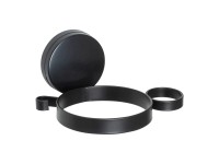 Wenko Držiak na sušič vlasov Pavia Static-Loc Plus čierny 10 x 6,5 x 11 cm