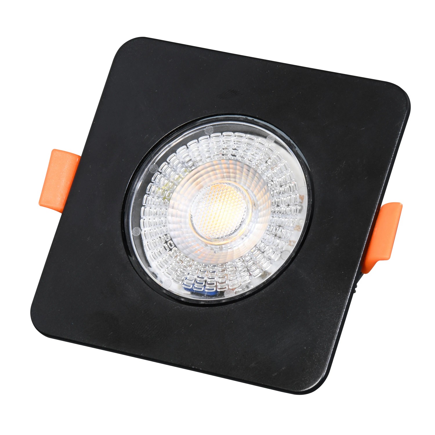 E-shop LED vstavané stropné svietidlo KENT 3/5/7W 560lm 3000/4000/6000K čierne 9x9x3 cm