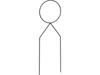 Kovová opora k rastlinám tvar č. 2, čierna, 10 x 34 cm Kovová opora k rastlinám tvar č. 2, čierna, 10 x 34 cm