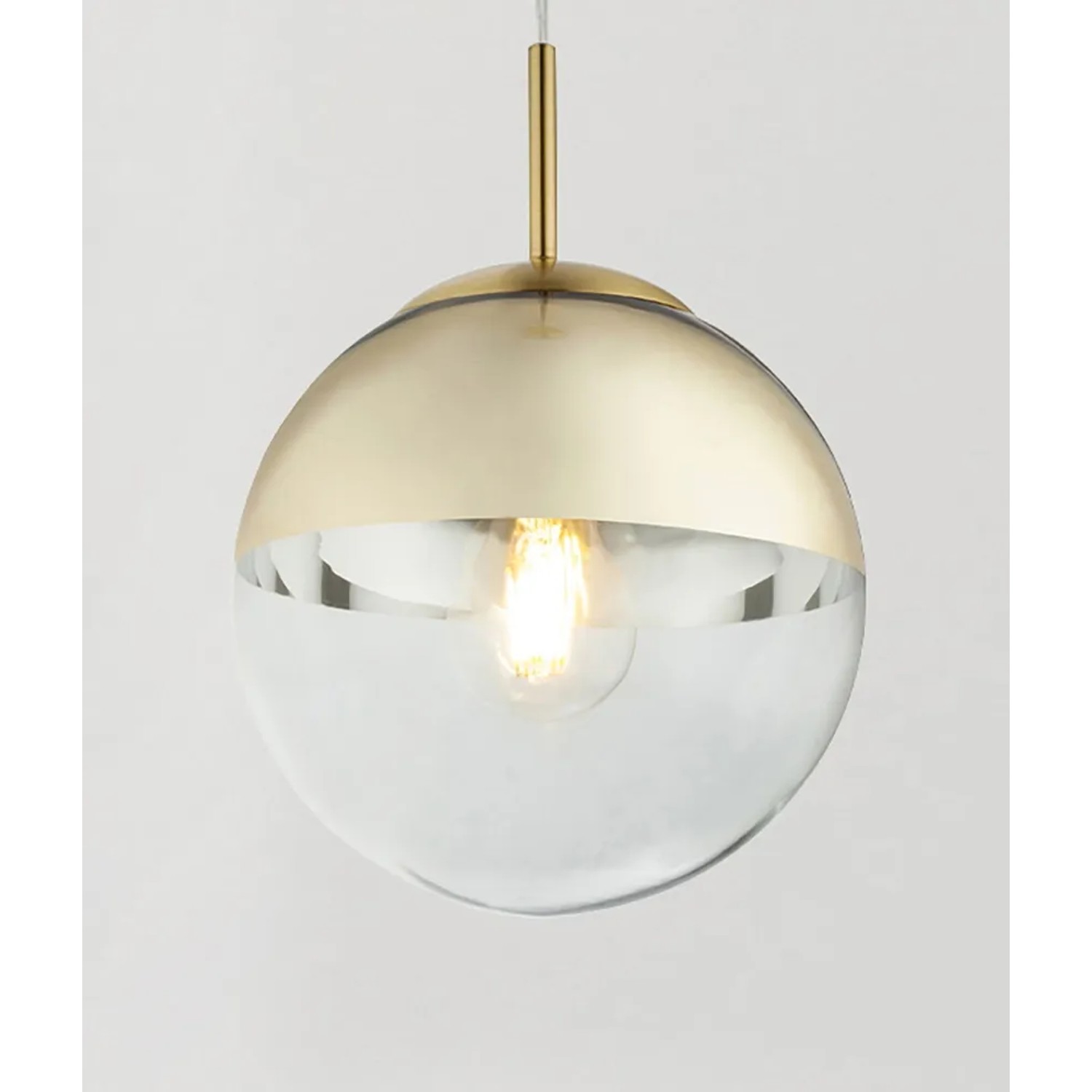 E-shop GLOBO Závesné svietidlo VARUS, E27, zlaté, pr. 20 x 120 cm