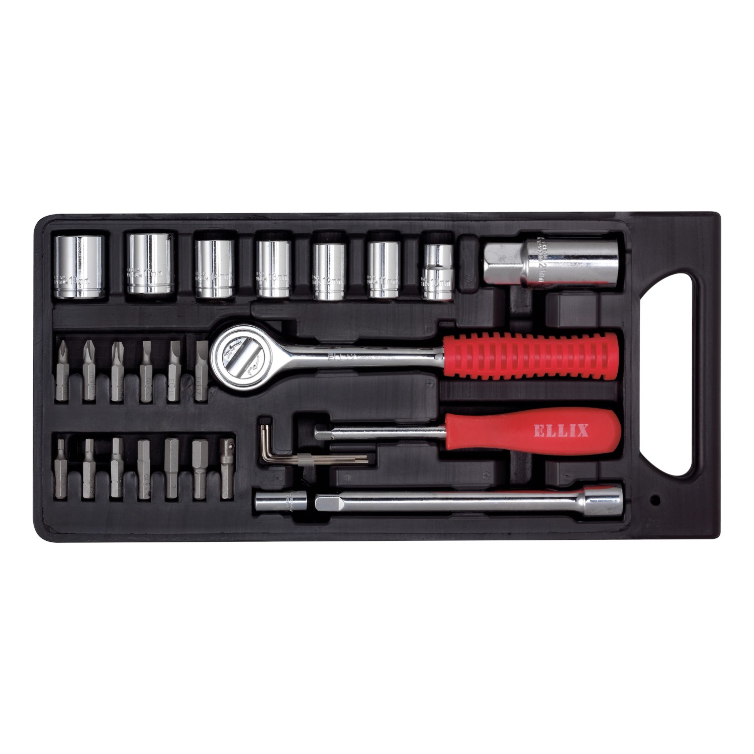 E-shop Súprava nástrčných kľúčov 10 mm (3/8"), 28dielny