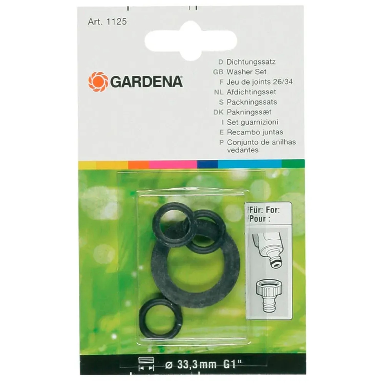 E-shop GARDENA Súprava tesnení SB pre prípojku 940231