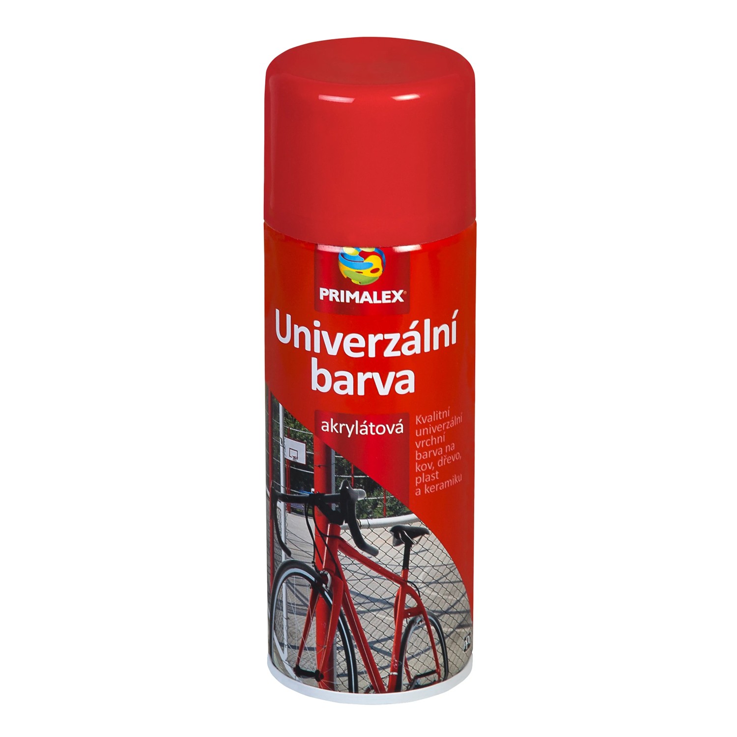 E-shop PRIMALEX Univerzálna farba v spreji RAL 3000 ohnivo červená 400 ml
