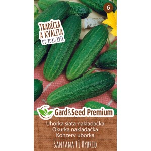 GardenSeed Premium Semienka Uhorka nakladačka Santana F1
