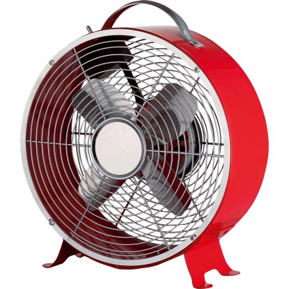 OBI Stolový ventilátor pr. 17,5 cm červený