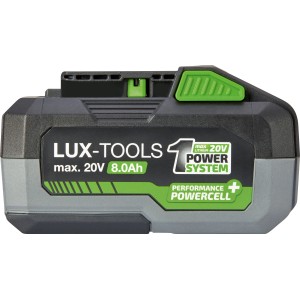 LUX-TOOLS AK-20/8.0 akumulátor, 20V 8Ah pre elektrické náradie 1 PowerSystem.
