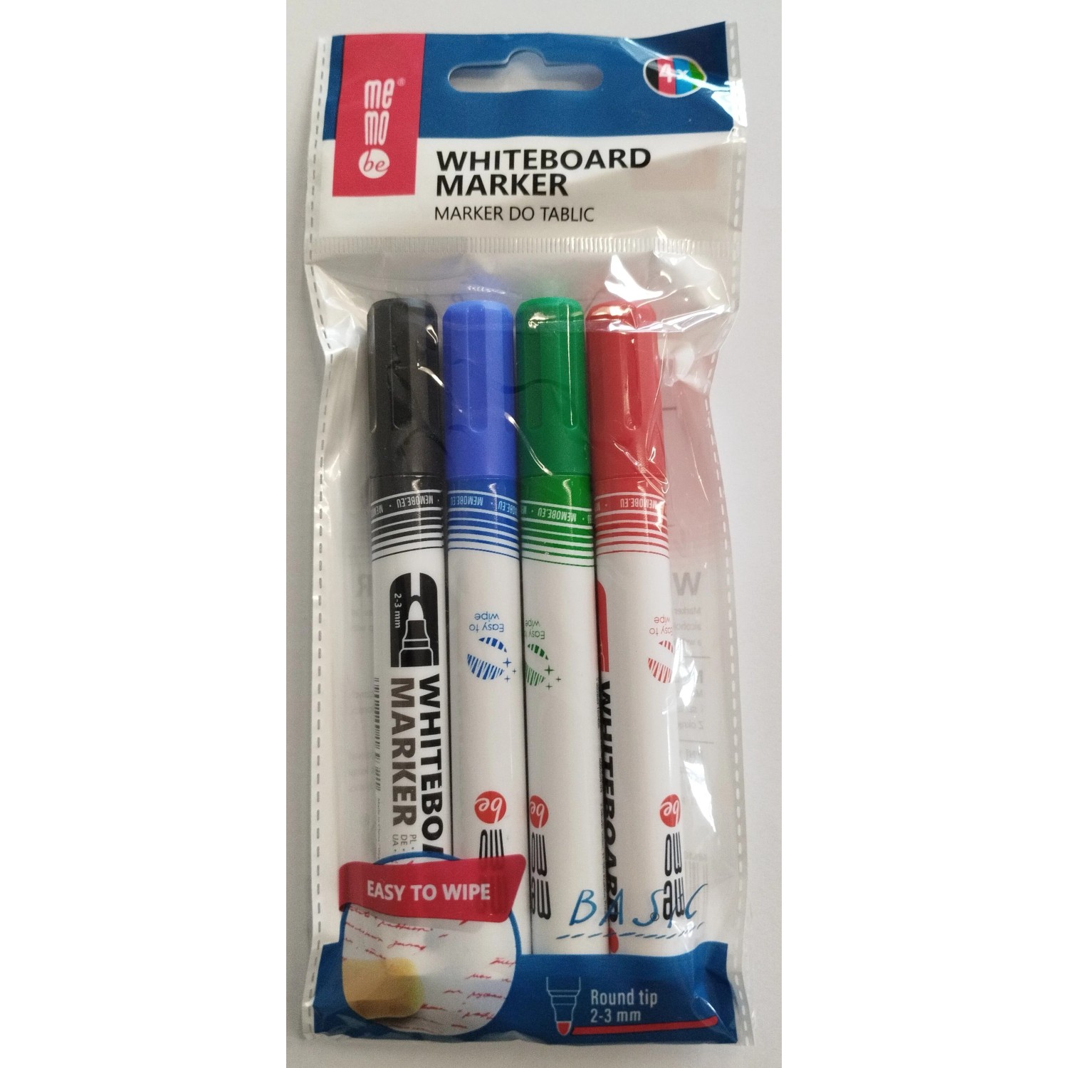 E-shop Bondecor Súprava popisovačov na tabule, 4 ks