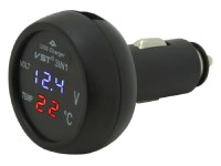 Compass Zástrčka MULTI - USB, voltmeter, teplomer
