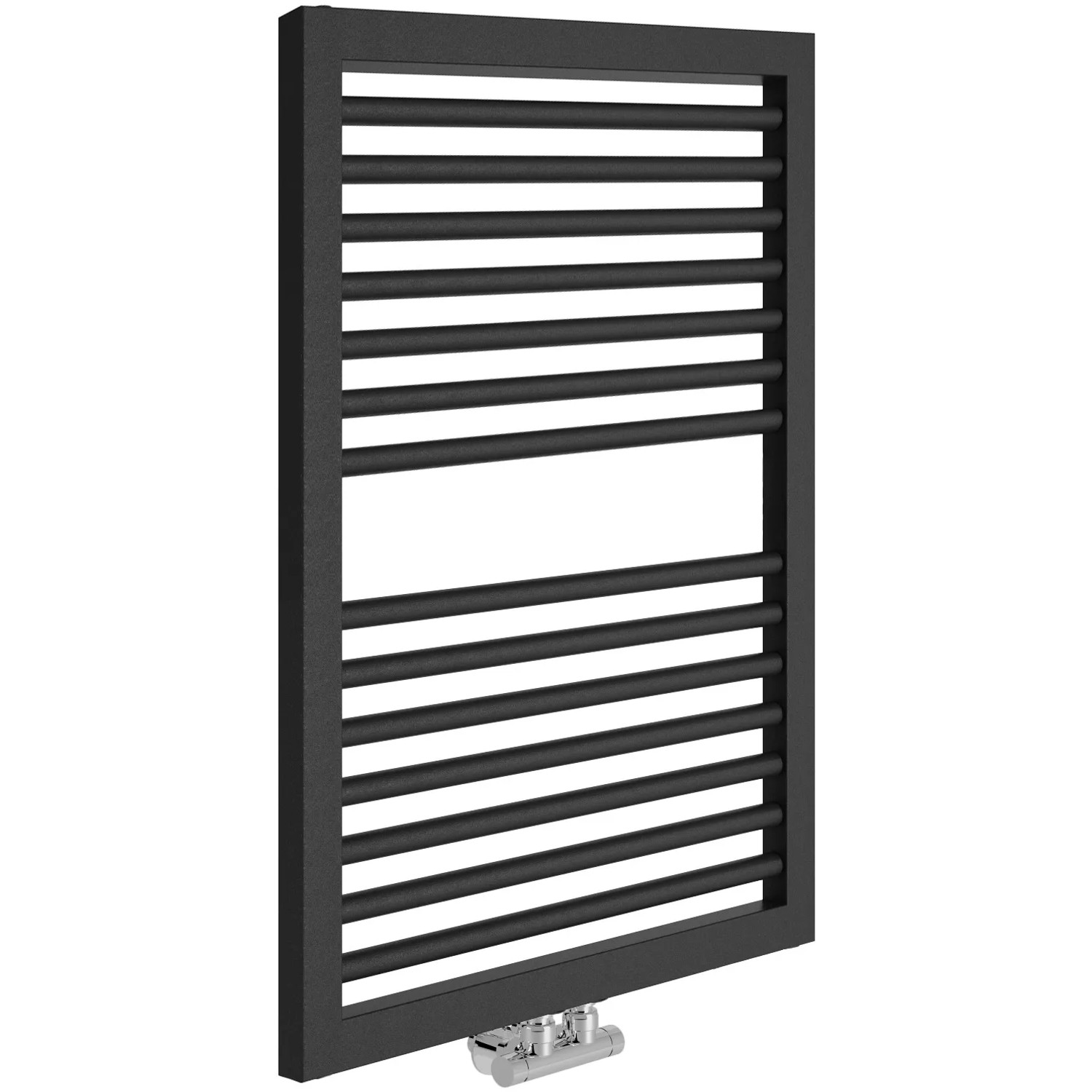E-shop Sanotechnik Kúpeľňový radiátor Rimini antracitový, 500 W, 823 x 600 mm
