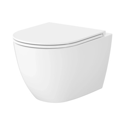 Cersanit Závesné WC SET C952 LIDER PRE OVAL VORTEX vr. WC sedátka (S4039-001)