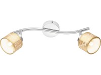 Bodové svietidlo LED LORETO, 2-bodové, 34,5 x 8 cm