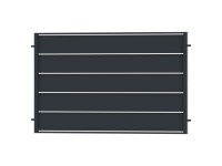 JARMEX Plotové pole NOVARA, antracit RAL7016, 1200 x 2000 mm JARMEX Plotové pole NOVARA, antracit RAL7016, 1200 x 2000 mm
