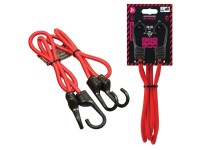 Quickloader Upínacia guma Bungee Classic 40 kg, 80 cm x 8 mm, 2 ks