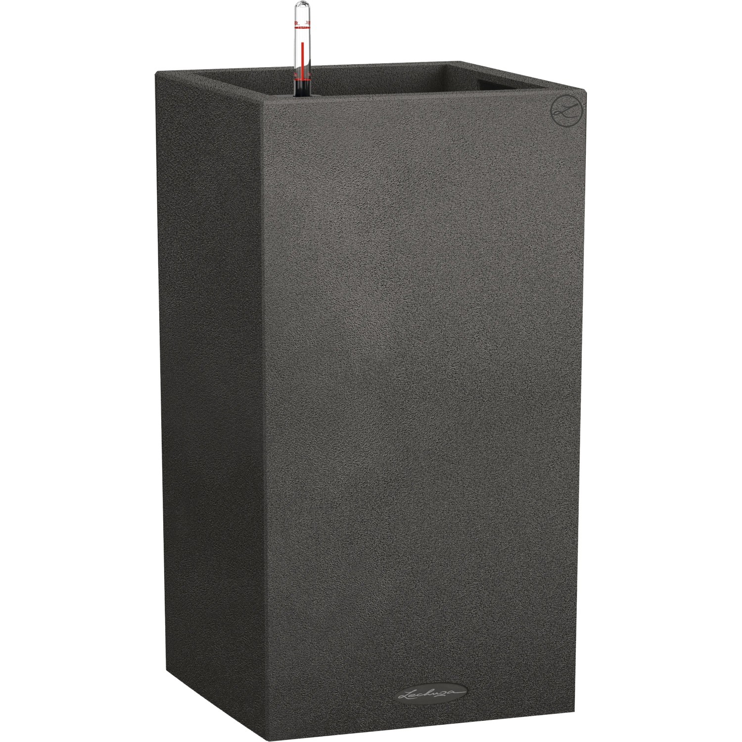 E-shop Lechuza Kvetináč Canto Stone High 30 čierny, 560 x 300 x 300 mm