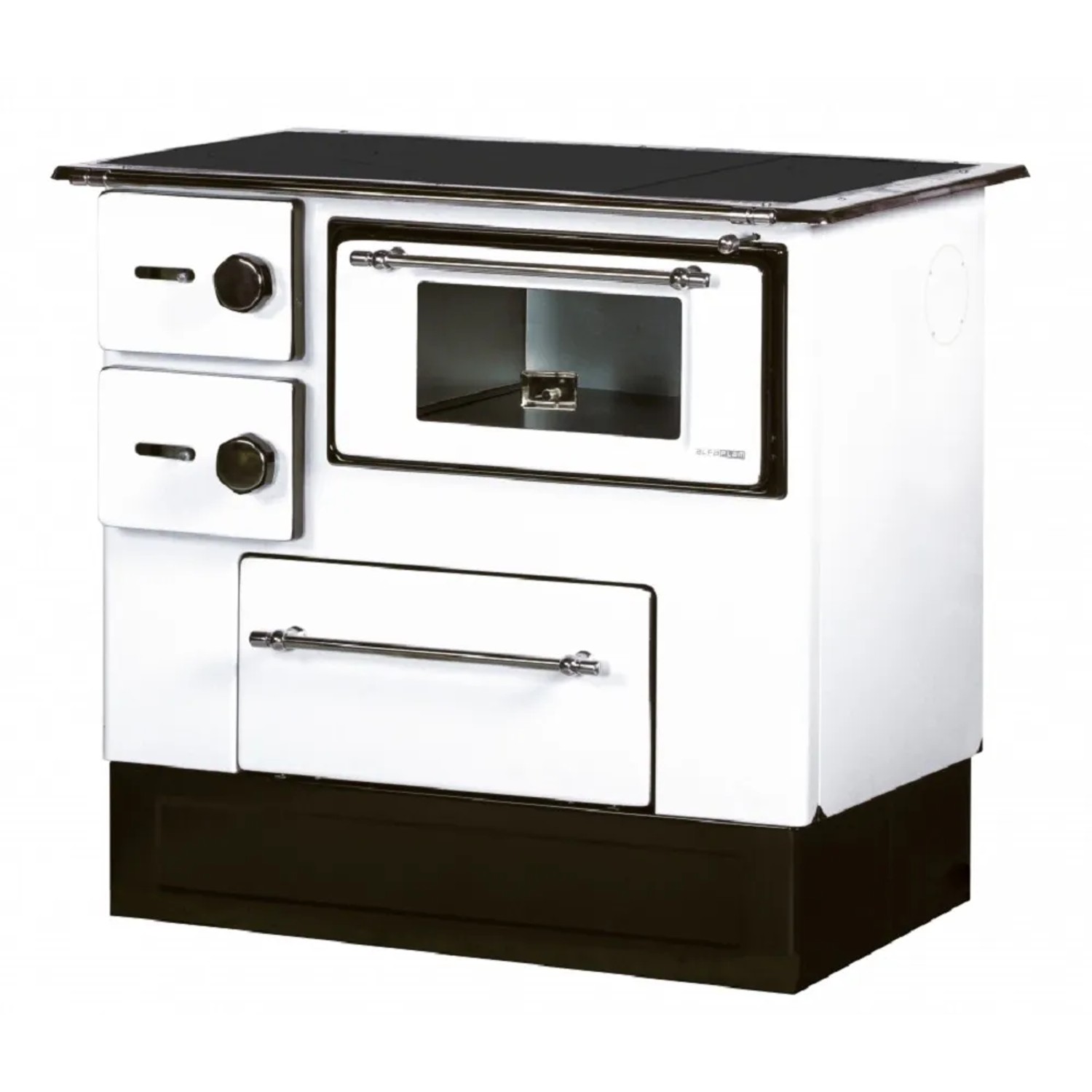 E-shop Alfa Plam Sporák Regular CE 46 ECO, 8 kW pravý, biely, 92 x 57 x 85 cm