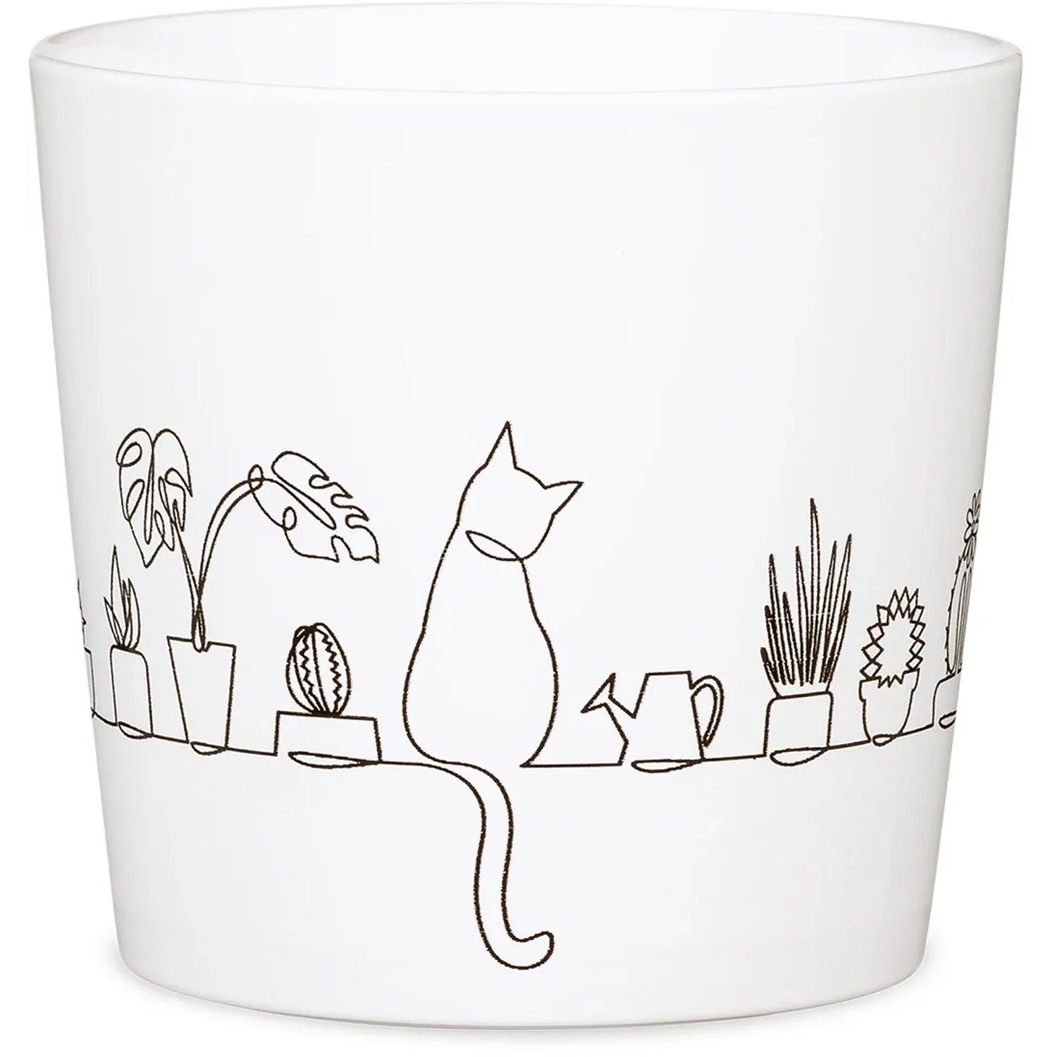 E-shop Scheurich Obal na kvetináč 870 Catview, pr. 12,8 x 11,8 cm