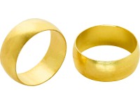 OBI Zvierací krúžok priemer 18 mm mosadz, 2 ks