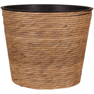 Prírodný kvetináč z vodného hyacintu, Ø 40 cm, pre vnútorné použitie.