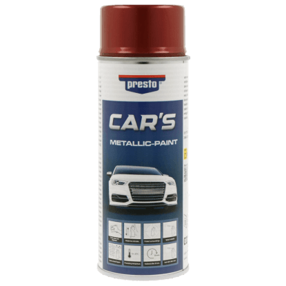 Presto Cars Lak metalíza červená 400 ml