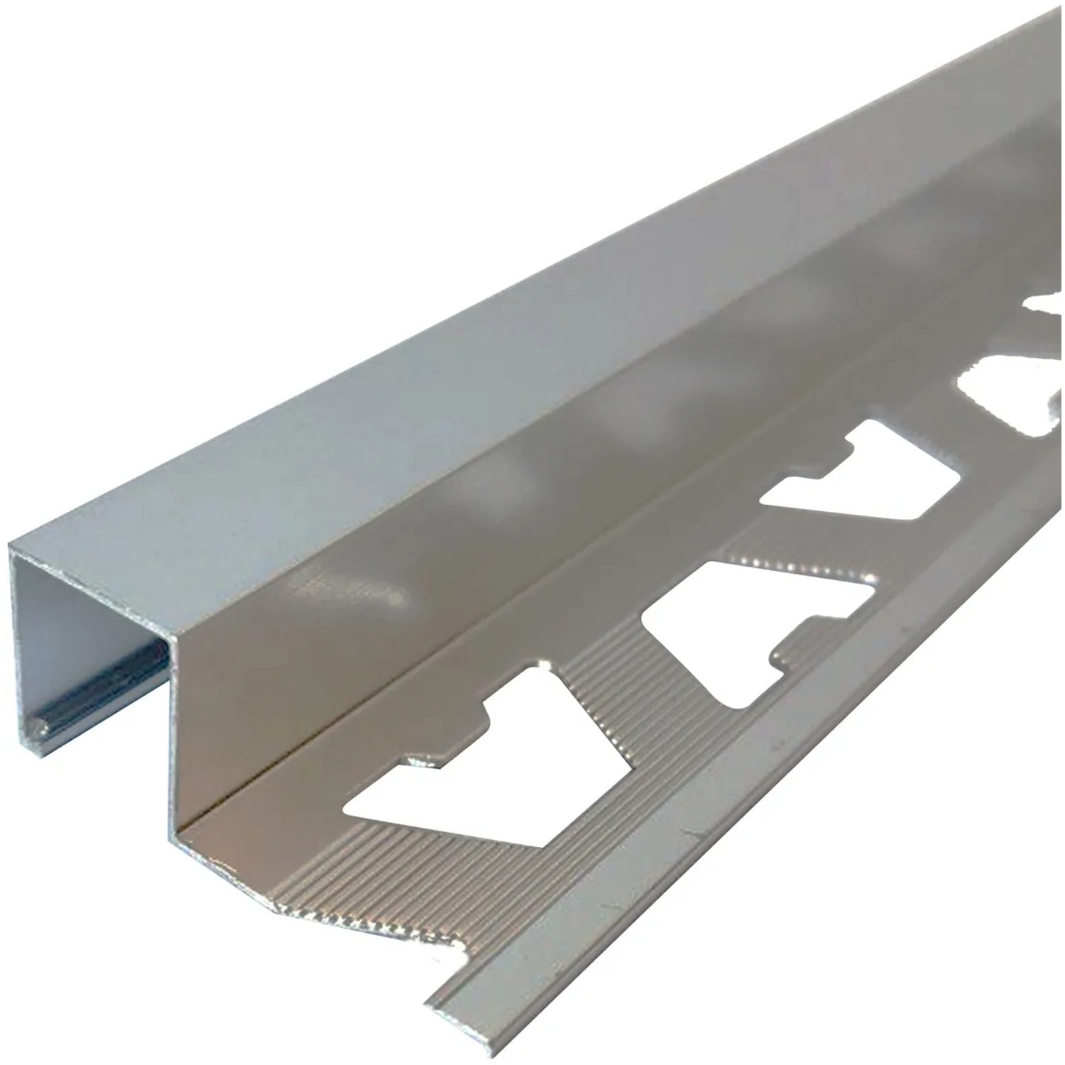 E-shop Arcansas Ochranný profil ALUSQUARE alu strieborný elox 10 x 27 x 2500 mm