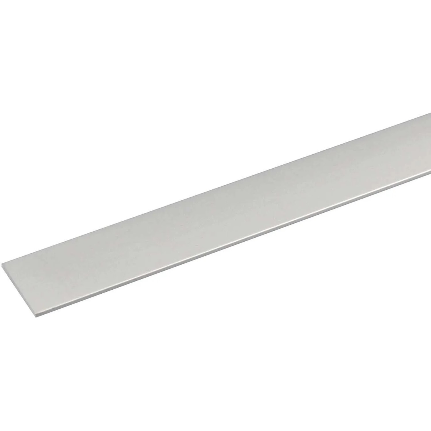 E-shop Arcansas Plochý profil hliníkový strieborný eloxovaný 25 x 2 x 2000 mm