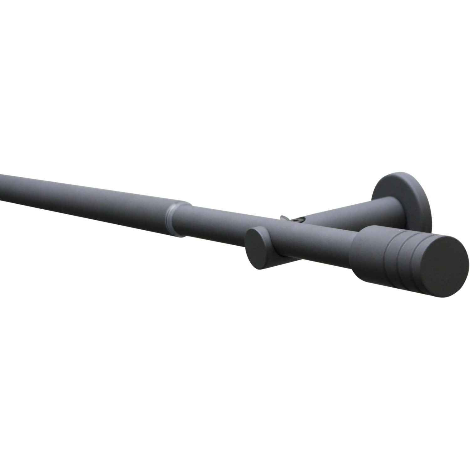 E-shop Gardinia Cylinder Elba na 1 tyč na pr. 16/19 mm odtieň kamennej sivej