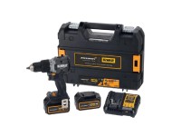 DeWalt Aku príklepová vŕtačka Mclaren 18V XR + 2 x 4,0 Ah + nabíjačka + kufor DeWalt Aku príklepová vŕtačka Mclaren 18V XR + 2 x 4,0 Ah + nabíjačka + kufor