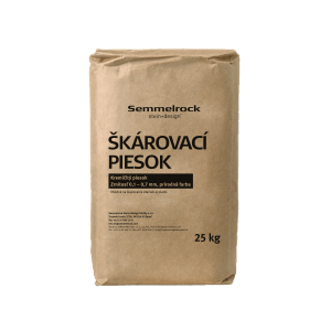 Vrece škárovacej malty Semmelrock (t.b.t.), 25 kg, pre dlažobné práce.