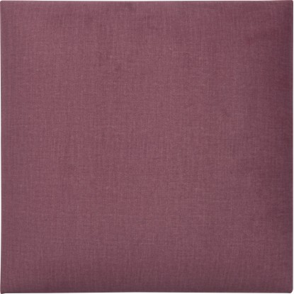 Nástenný vankúš štvorcový 30 cm x 30 cm bobuľová farba zamatový