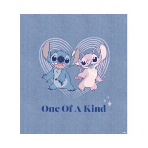 Komar nástenný obraz Stitch One of a Kind, 30x40 cm, dekorácia na stenu s motívom Stitch a Angel.