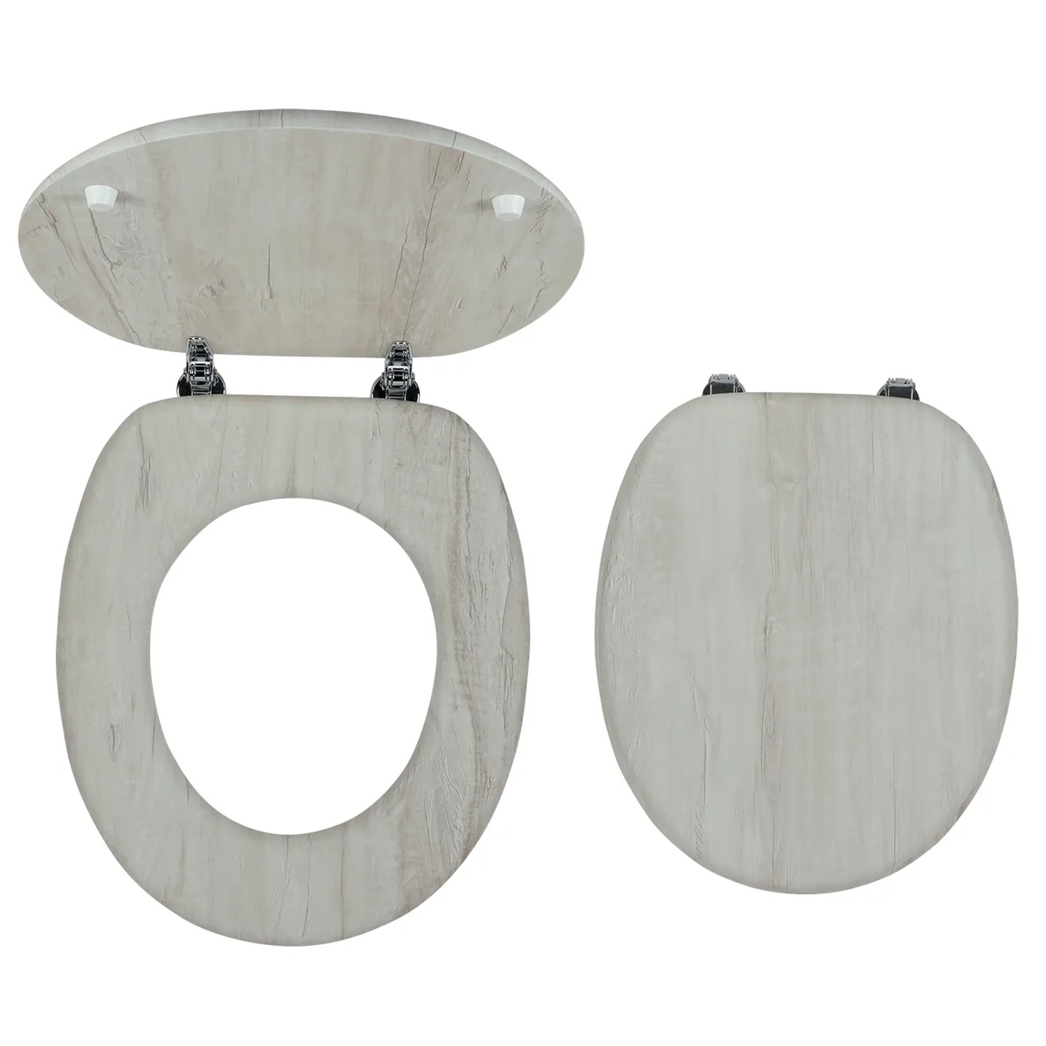 E-shop Ferro WC sedátko WC/DUBVELVET, dyhované MDF, kovové závesy, oválne