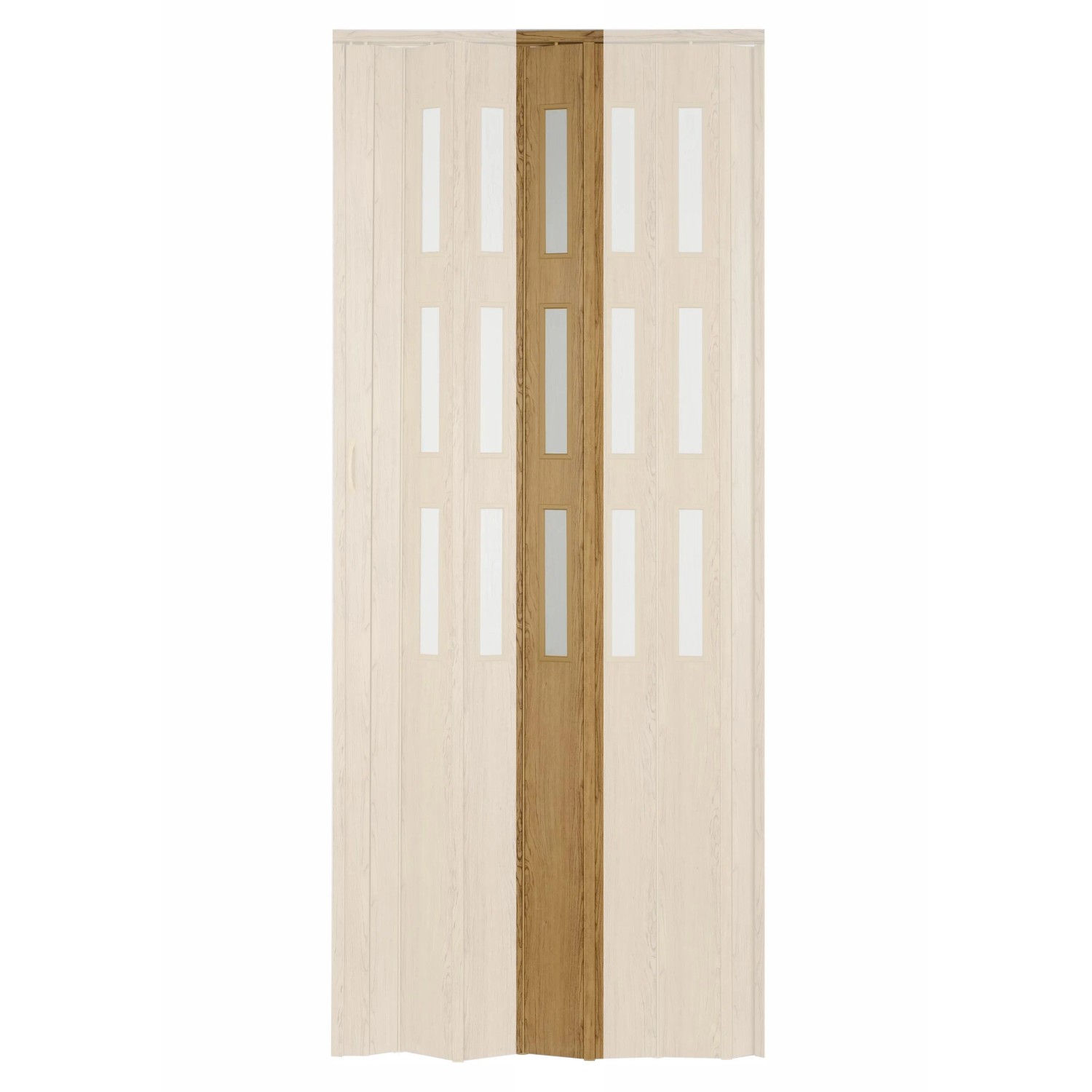 E-shop HOPA Prídavná lamela k dverám Matrix presklená buk rustikálny 13 x 200 cm
