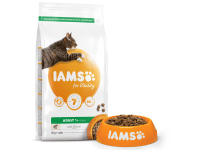 IAMS Granule pre mačky ADULT 1+ s lososom 2 kg