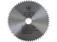 LUX-TOOLS Pílový kotúč do dreva, 60 zubov, pr. 140 x 20 mm