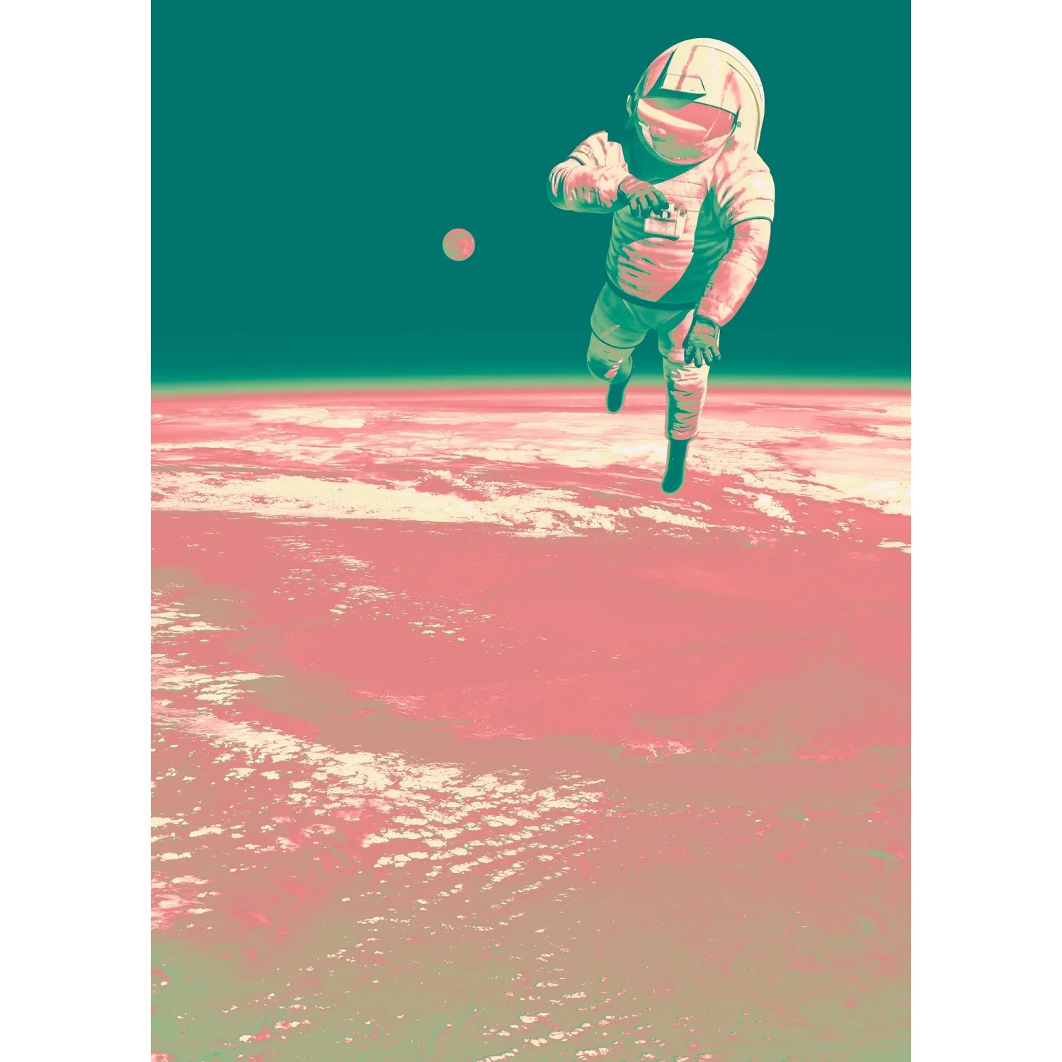 E-shop Komar Vliesová fototapeta Spacewalk 200 x 280 cm