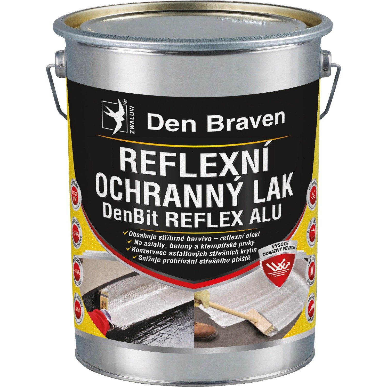 E-shop Den Braven Reflexné ochranný lak DenBit 4500 g
