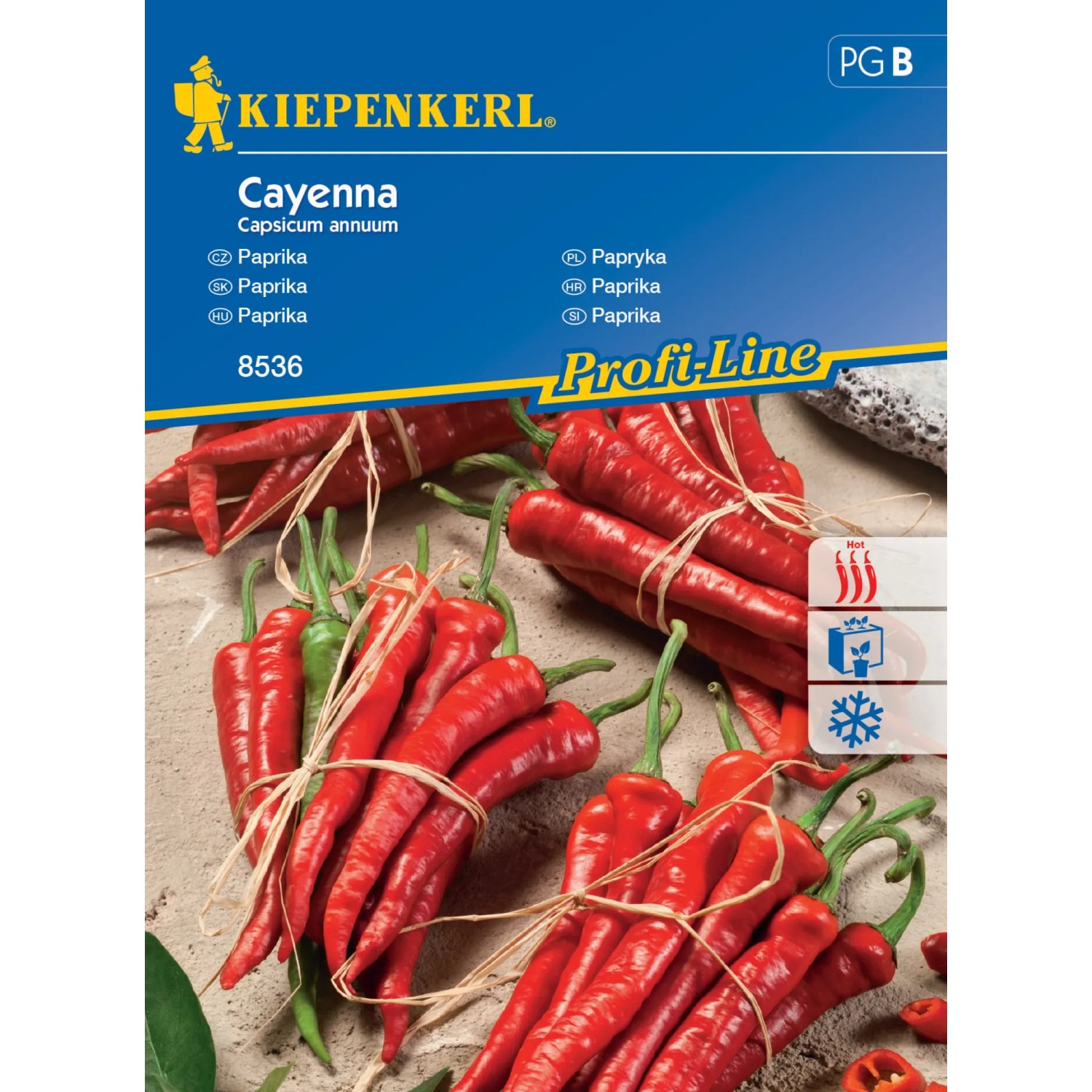 E-shop Kiepenkerl Semienka Paprika Cayenna