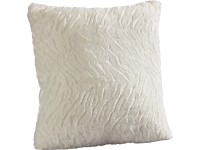 Vankúš Flauschi biely 40 cm x 40 cm