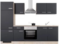 Flex-Well Kuchyňa Lara 270 cm/typ 1 - chladnička/rúra/varná doska/digestor