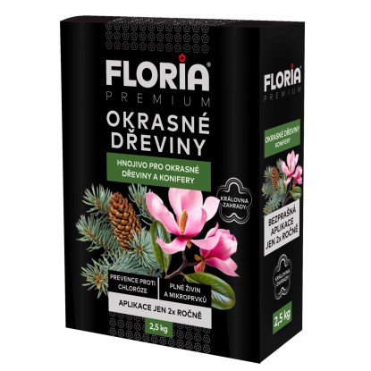 FLORIA PREMIUM Hnojivo pre okrasné dreviny a koniférie 2,5 kg