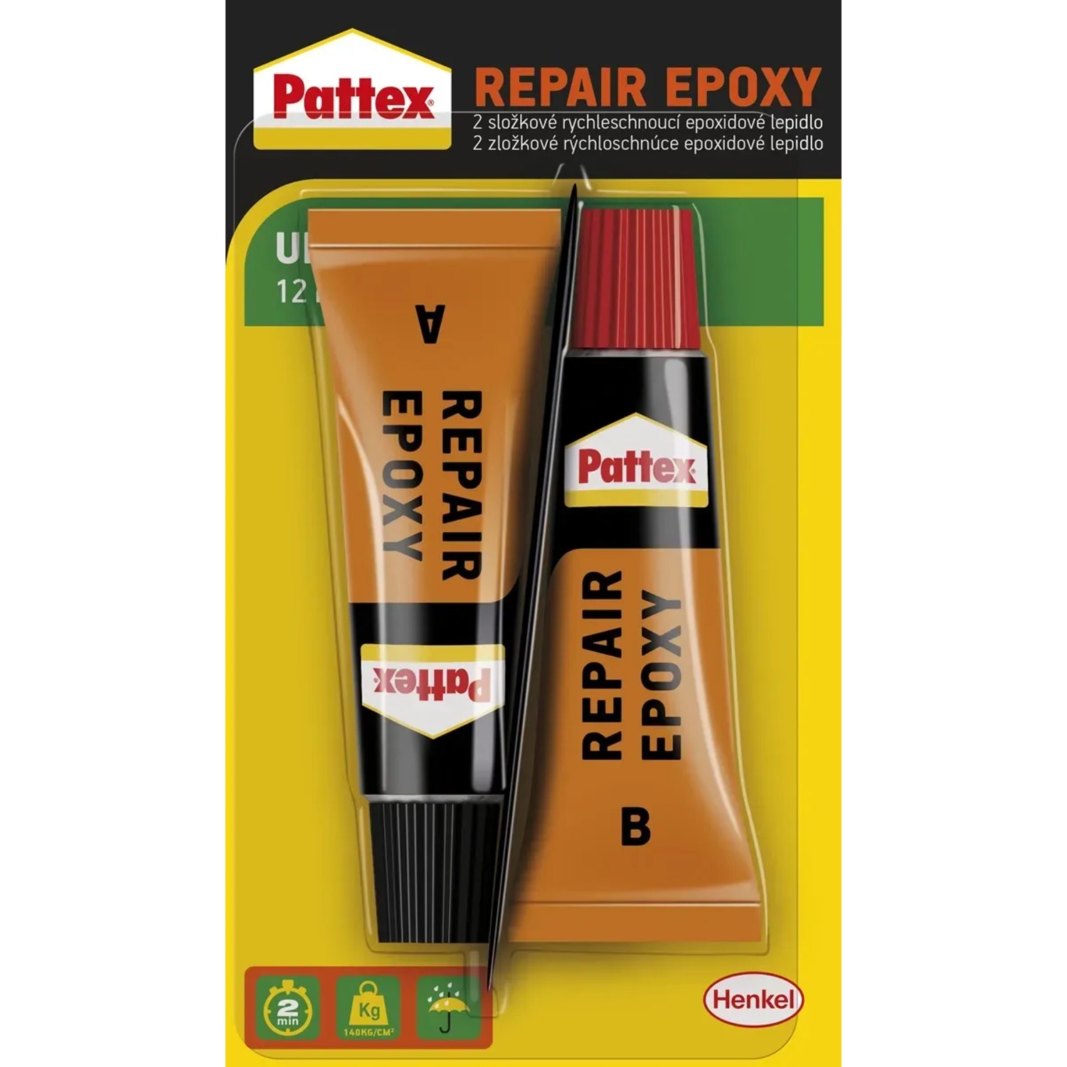 E-shop Pattex Dvojzložkové epoxidové lepidlo REPAIR EPOXY 12 ml