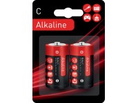 VLC Alkalické batérie Baby C LR14 1,5 V, 2 ks