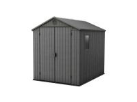Keter Plastový záhradný domček Darwin 6x8, sivá, 190 x 244 x 221 cm