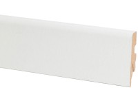 Soklová lišta 60 mm x 20 mm dĺžka 2600 mm biela